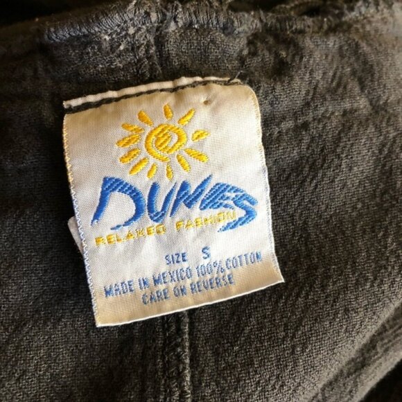 Dunes Relaxed Fashion 100% Gauze Cotton Crochet Cutout Neck Maxi Dress Small - Picture 5 of 6